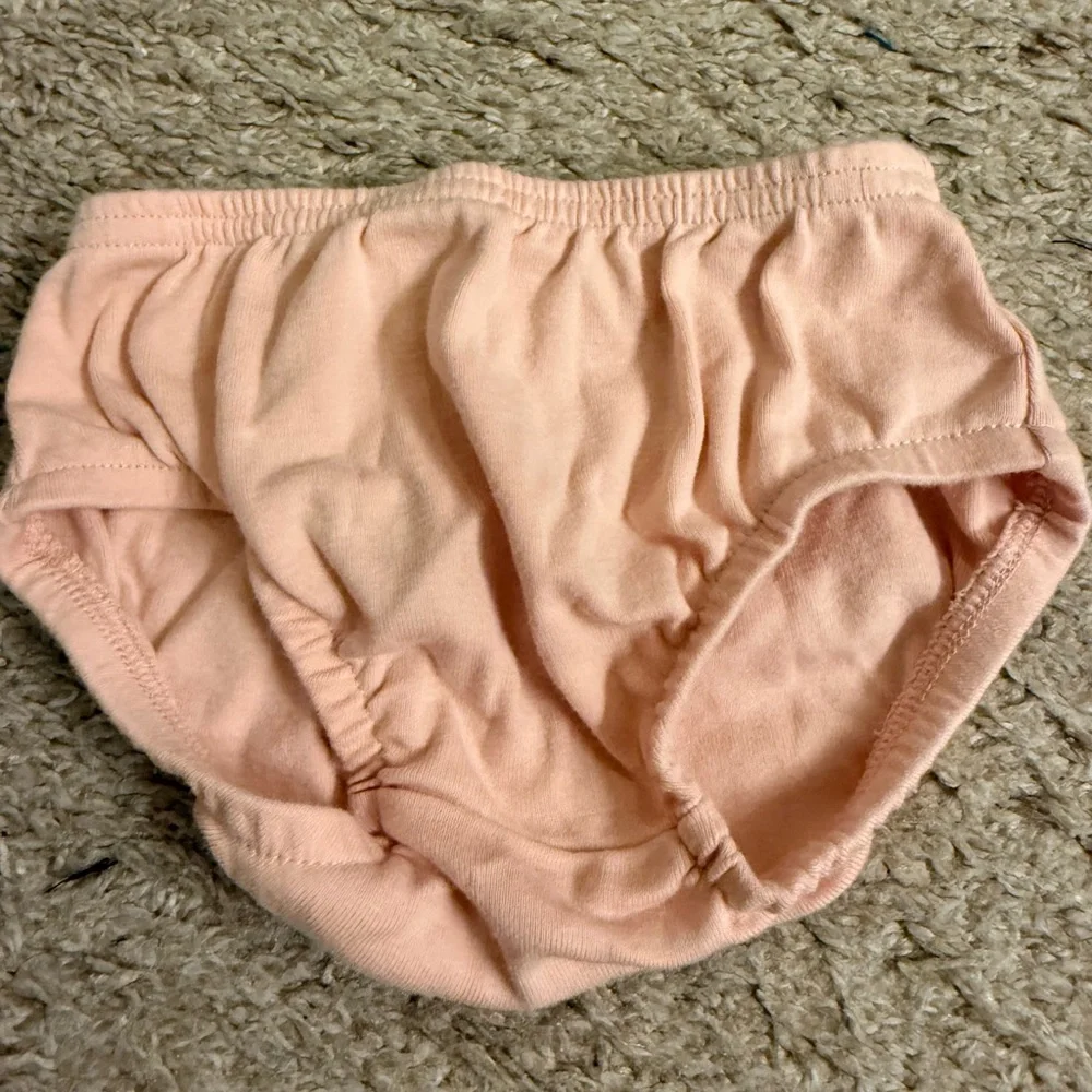 Cat & Jack & Carter’s Light Pink and Denim Bloomers Diaper Covers - 6-9 months